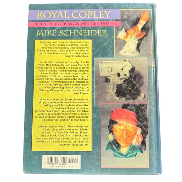 Royal Copley Identification & Price Guide By Mike Schneider Hardcover Book 1995 - Picture 3 of 6